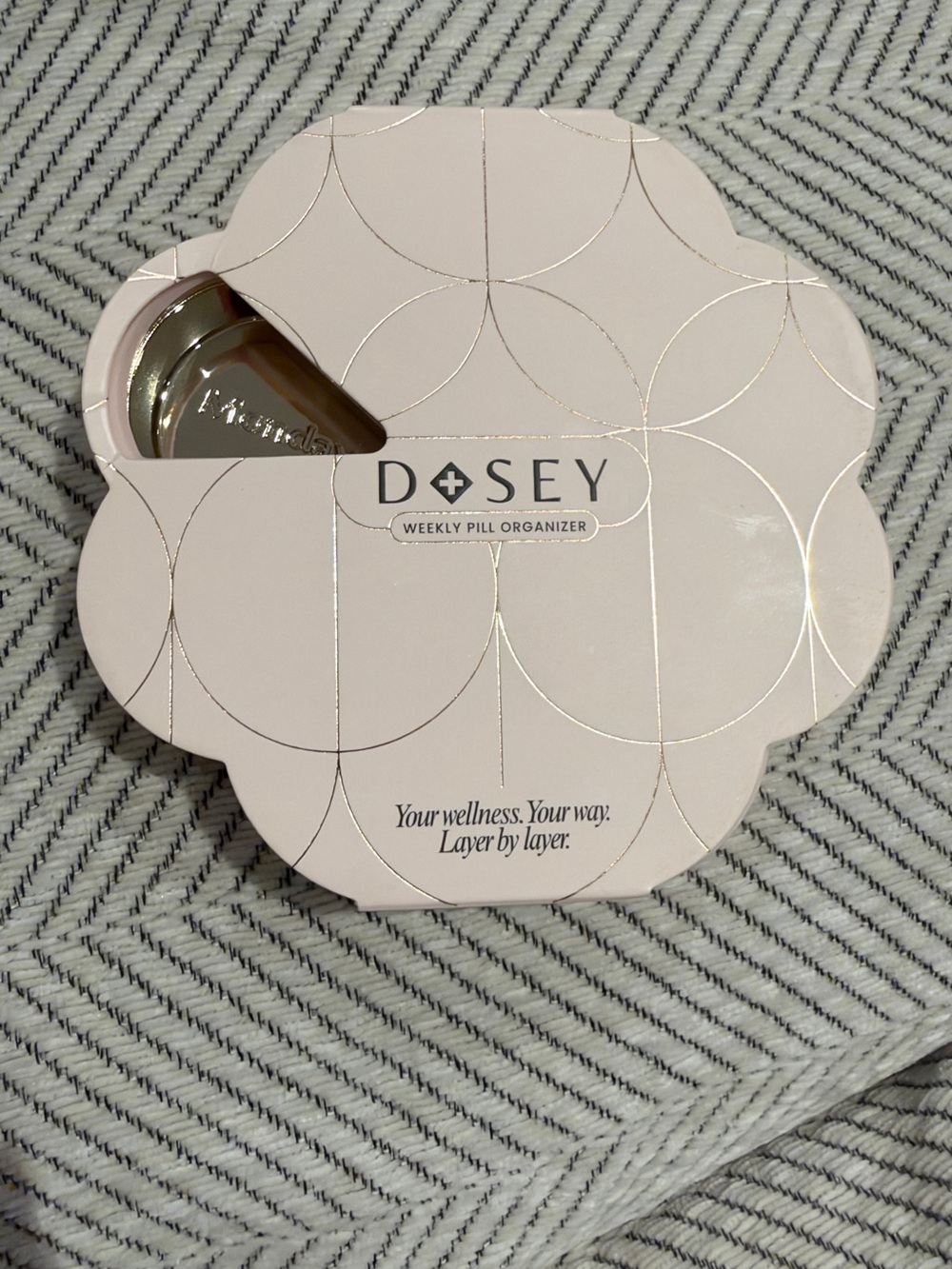 Weekly Pill Organizer - Pink